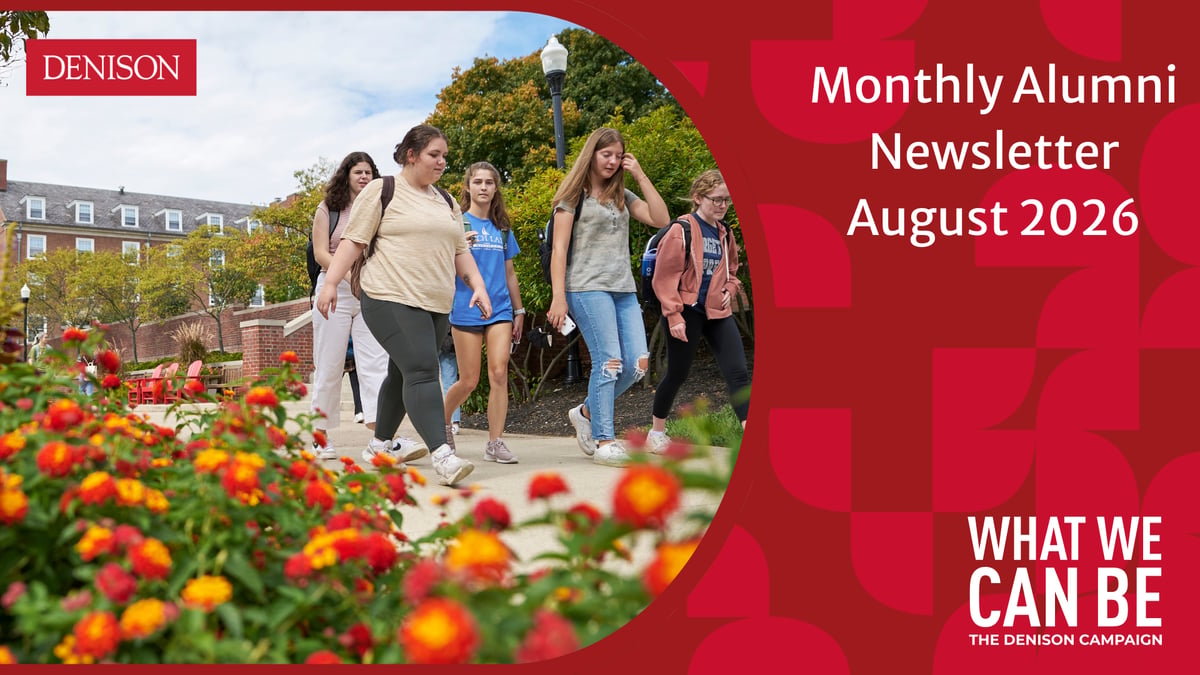 Monthly Alumni Newsletter August 2026